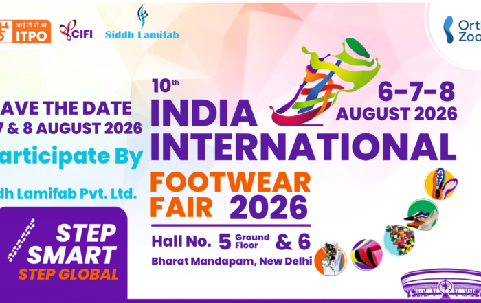 10th INDIA INTERNATIOAL FOOTWEAR FAIR 2026 AUGUST 6TO 8